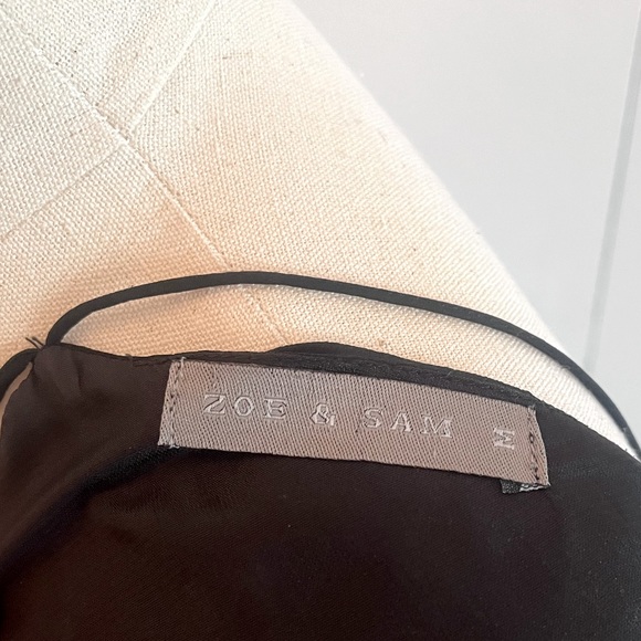 Zoe & Sam Silk Black Cami M - Picture 3 of 3